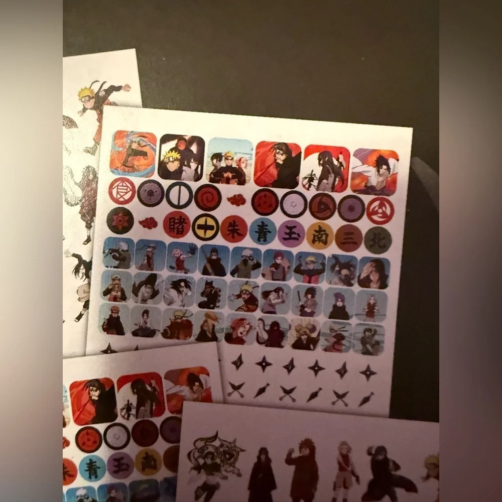 Naruto Shippuden poster and sticker books set